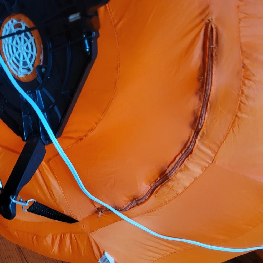 Target 2005 Airblown Inflatable 6ft Jack-O-Lantern Halloween Pumpkin Lights Up